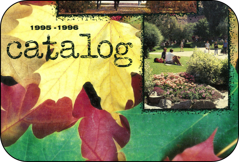 image from course catalog cover 1995-1996